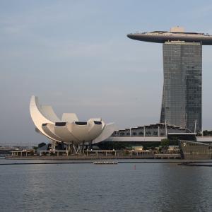 Another photo of the Marina Bay Sands