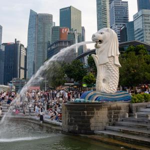 Another photo of the Merlion